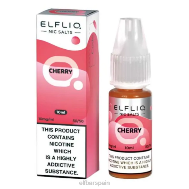 elfbar elfliq sales nic - cereza - 10ml-10 mg/ml 8LFB199