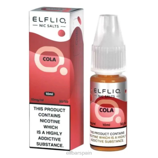 elfbar elfliq sales nic - cola - 10ml-10 mg/ml 8LFB194
