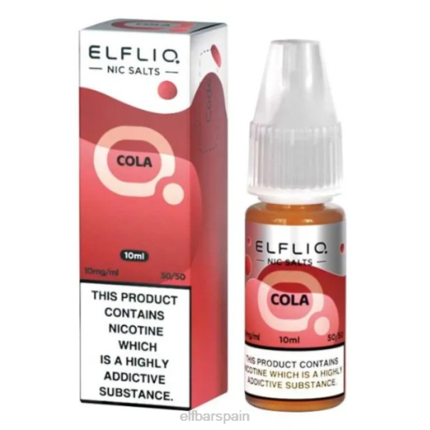 elfbar elfliq sales nic - cola - 10ml-20 mg/ml 8LFB195