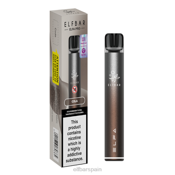 kit elfbar elfa pro pod - recargable 8LFB71Marrón crepuscular + vaina precargada de cola