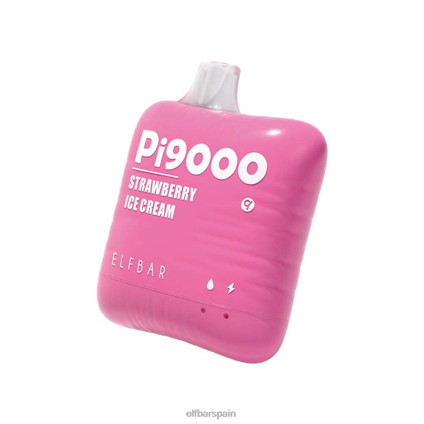 pi9000 vaporizador desechable 9000 inhalaciones VD2T6119 ELFBAR helado de fresa